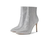 Michael Kors 40H3RUHE5D-040 RUE STILETTO BOOTIE Women SILVER UK 10
