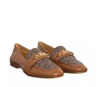 Michael Kors 40H3TFFP2L-200 Tiffanie Loafer Women Brown UK 7