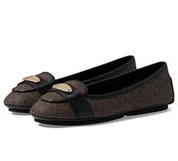 Michael Kors 40R3MKFR1B-200 MK Plate MOC Female Brown UK 10