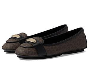 Michael Kors 40R3MKFR1B-200 MK Plate MOC Female Brown UK 10