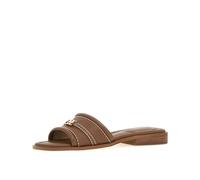 Michael Kors 40R5MAFS2L-230 MANDY SLIDE SANDAL Women LUGGAGE UK 5
