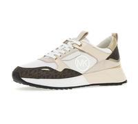 Michael Kors Women's Theo Trainer Sneaker, 085 Op White, 8 UK