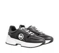 Michael Kors Women's Percy Trainer Sneaker, Black, 7 UK
