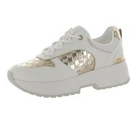 Michael Kors Women's Percy Trainer Sneaker, Golden Scoops, 7 UK