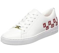 Michael Kors 43R3KTFS1L-994 Keaton LACE UP Female Crimson Multi W/ 18K UK 9