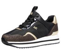 Michael Kors 43R4RNFSCD-007 Raina Trainer Women BLK/Brown UK 4
