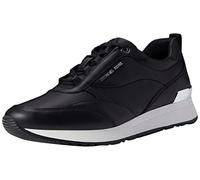 Michael Kors Women's Allie Stride Trainer Sneaker, Black, 7 UK
