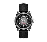 Michael Kors Accelerator 2.0 Gunmetal and Textured Silicone Watch - MK9175