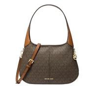 Michael Kors Alice Women's Gold Tone Zipped Small Shoulder