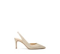 Michael Kors Alina Flex Sling Pump Pale Gold size 38.5 | Outlet | Women | Yellow 38.5