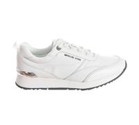 MICHAEL KORS Women's Allie Stride Trainer Sneaker, Optic White, 8 UK