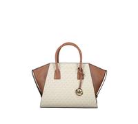 Michael Kors Avril logo-plaque tote bag - Brown One Size