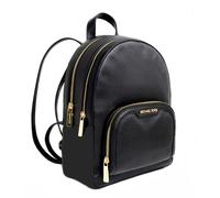 Michael Kors Backpack Bag Jaycee Medium PKT Leather Black New