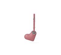 Michael Kors Bag Charm, Silver-Tone/Rosewood/Heart