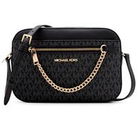 Michael Kors Bag Shoulder Bag Jet Set Item LG EW Chain Crossbody Black New