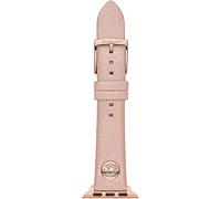 Michael Kors Band Compatible with Apple Watch, 38/40/41 mm - 18 mm Pink Leather, MKS8004
