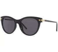 Michael Kors Bar-Harbor MK2112U 333287 Sunglasses Women's Black/Dark Grey 54mm