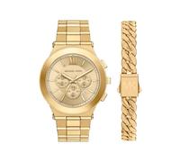 Michael Kors Billie Men's 44MM Gold-Tone Stainless Steel Watch, MK9270SET