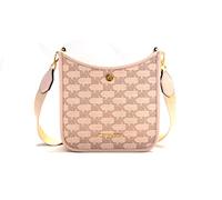 Michael Kors Briley Small Messenger Crossbody Bag Purse Handbag (POWDER BLUSH MULTI)