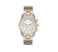 Michael Kors Bryant Chronograph Two-Tone Stainless Steel Watch Print