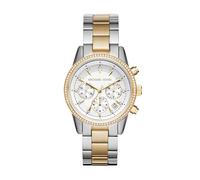 Michael Kors Ritz Chronograh Dual Tone Stainless Ladies Watch MK6474