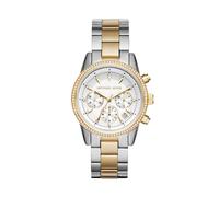 Michael Kors Womens Ladies' Ritz Watch MK6474 - Gold/Grey Metal - One Size
