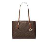 Michael Kors Charlotte Large 3-in-1 Signature Logo Tote Bag, Brown, Large