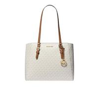Michael Kors Charlotte Large 3-in-1 Signature Logo Tote Bag, Vanilla, Large