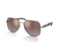Michael Kors Chianti MK1121 Women's Sunglasses 12136K Mink/Caramel Silver Flash