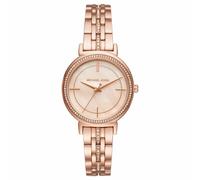 Michael Kors Cinthia MOP Dial Rose Crystal Pave Ladies Watch MK3643