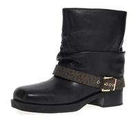 Michael Kors COLBY FLAT BOOTIE BROWN BLK Women, UK 7.5
