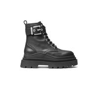 Michael Kors Colby Lace Up Biker Boot In Black size 38.5 | Boots Outlet | Women | Black 38.5