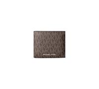 Michael Kors Cooper Logo Billfold Wallet with Coin Pouch - Brown/BLK - 36U9LCRF3B