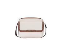 Michael Kors Cooper Medium Pebbled Leather and Signature Logo Camera Crossbody Bag - LT CRM/LUGG - 37R6LCOM1L