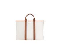 Michael Kors Cooper Medium Pebbled Leather and Signature Logo Tote Bag - LT CRM/LUGG - 37S6LCOT7L