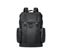 Michael Kors Cooper Pebbled Leather Backpack - BLACK - 37S5LCOB8L