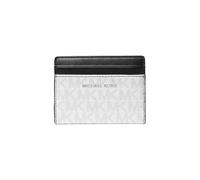 Michael Kors Cooper Signature Logo Bi-Fold Wallet - Bright WHT - 36S5LCOF1B