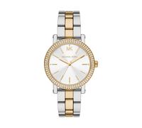 Michael Kors Corey Watch for Women, Quartz Three Hand Movement with Stainless Steel or Leather Strap