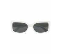 Michael Kors Corfu rectangle-frame sunglasses - White 56