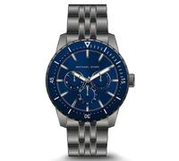 Michael Kors Cunningham MK7155 Men's Multifunction Watch - 44mm Gunmetal Steel Bracelet