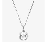 Michael Kors Custom Sterling Silver Logo Starter Necklace MKC1108AN040