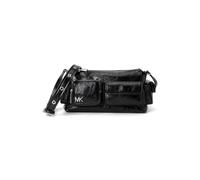 Michael Kors Women's Dakota Small Convertible Pocket Crossbody Bag, Silver-Tone Hardware/Black, One Size