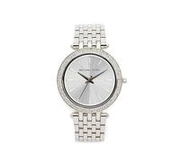Michael Kors Darci Analogue Quartz Watch with Silver Tone Stainless Steel Strap for Women MK3190