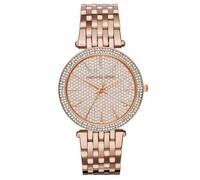 Michael Kors Darci Ladies Watch MK3439¦Crystal Pave Dial¦RoseTone Stainless Band