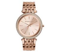 Michael Kors Womens Ladies' Darci Watch MK3192 - Rose Gold Metal - One Size