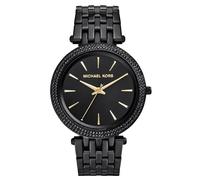 Michael Kors Darci MK3337 Women's Chronograph Watch - 36mm Black Dial Steel Bracelet