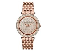 Michael Kors Darci MK3399 Women's Watch - 39mm Rose Gold Dial Steel Bracelet