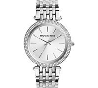 Michael Kors Darci Analogue Quartz Watch with Silver Tone Stainless Steel Strap for Women MK3190