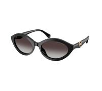 Michael Kors Donna MK2257U CARLAZZO 30058G Sunglasses Acetato Nero Grigio Rotonda Normale Sfumato