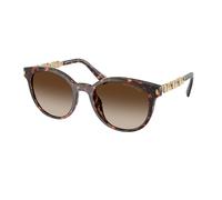 Michael Kors Donna MK2264U PIENZA 300613 Sunglasses Iniettato Tartaruga Marrone Rotonda Normale Sfumato